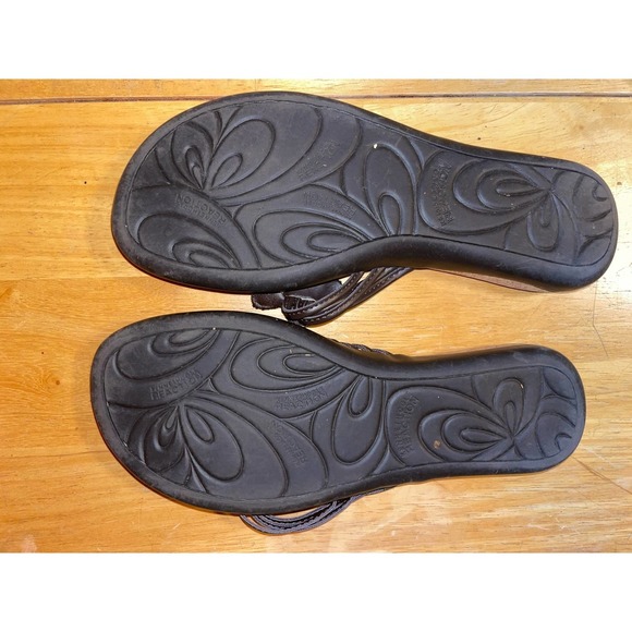 Guc Kenneth Cole Reaction Glam in Bloom Turquoise Beaded Flower Sandals SZ 8.5 - Picture 3 of 3